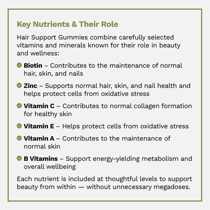 Hair Support Gummies