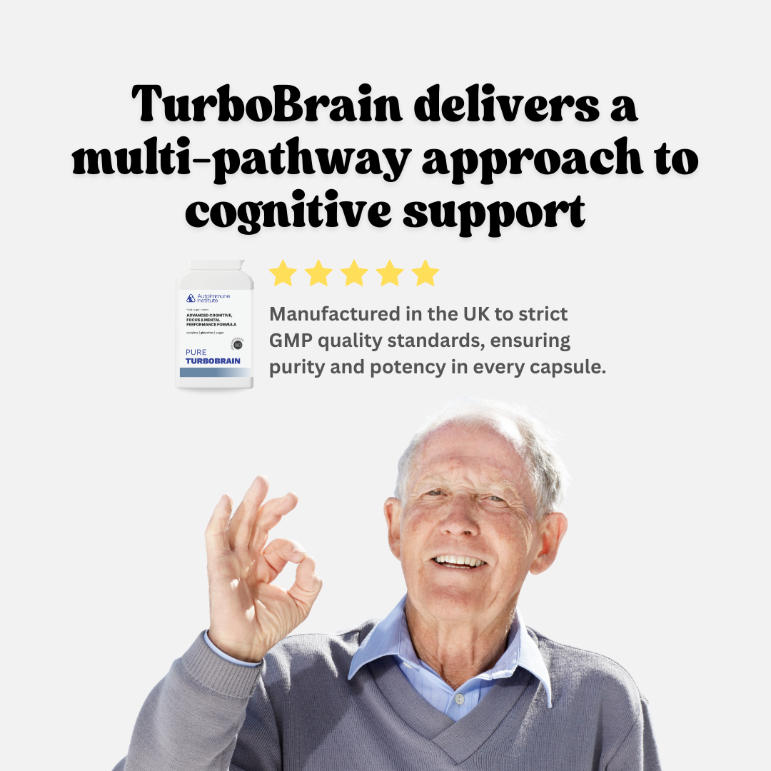 Pure TurboBrain | Research-Backed Nootropic for Focus, Performance & Recall