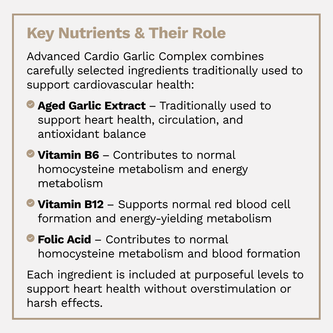 Advanced Cardio Garlic Complex