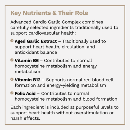 Advanced Cardio Garlic Complex
