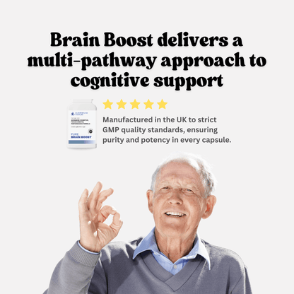 Pure BrainBoost | Research-Backed Nootropic for Focus, Performance & Recall