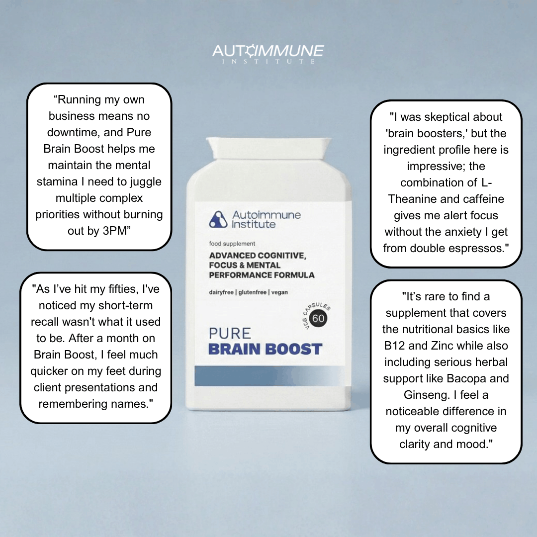 Pure BrainBoost | Research-Backed Nootropic for Focus, Performance & Recall