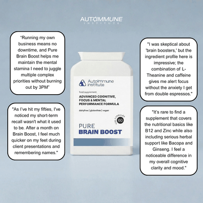 Pure BrainBoost | Research-Backed Nootropic for Focus, Performance & Recall