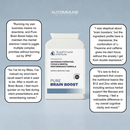 Pure BrainBoost | Research-Backed Nootropic for Focus, Performance & Recall